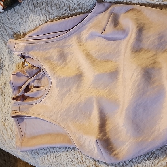House of Harlow 1969 long sleeveless slip dress, pale dusty pink, Size S. NWT - Picture 7 of 7